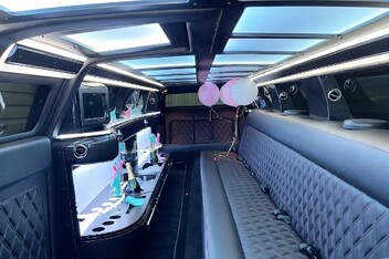 Asheville Limousine Interior