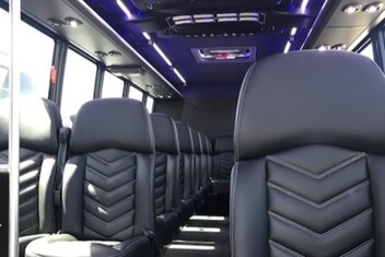 Asheville Minibus Interior