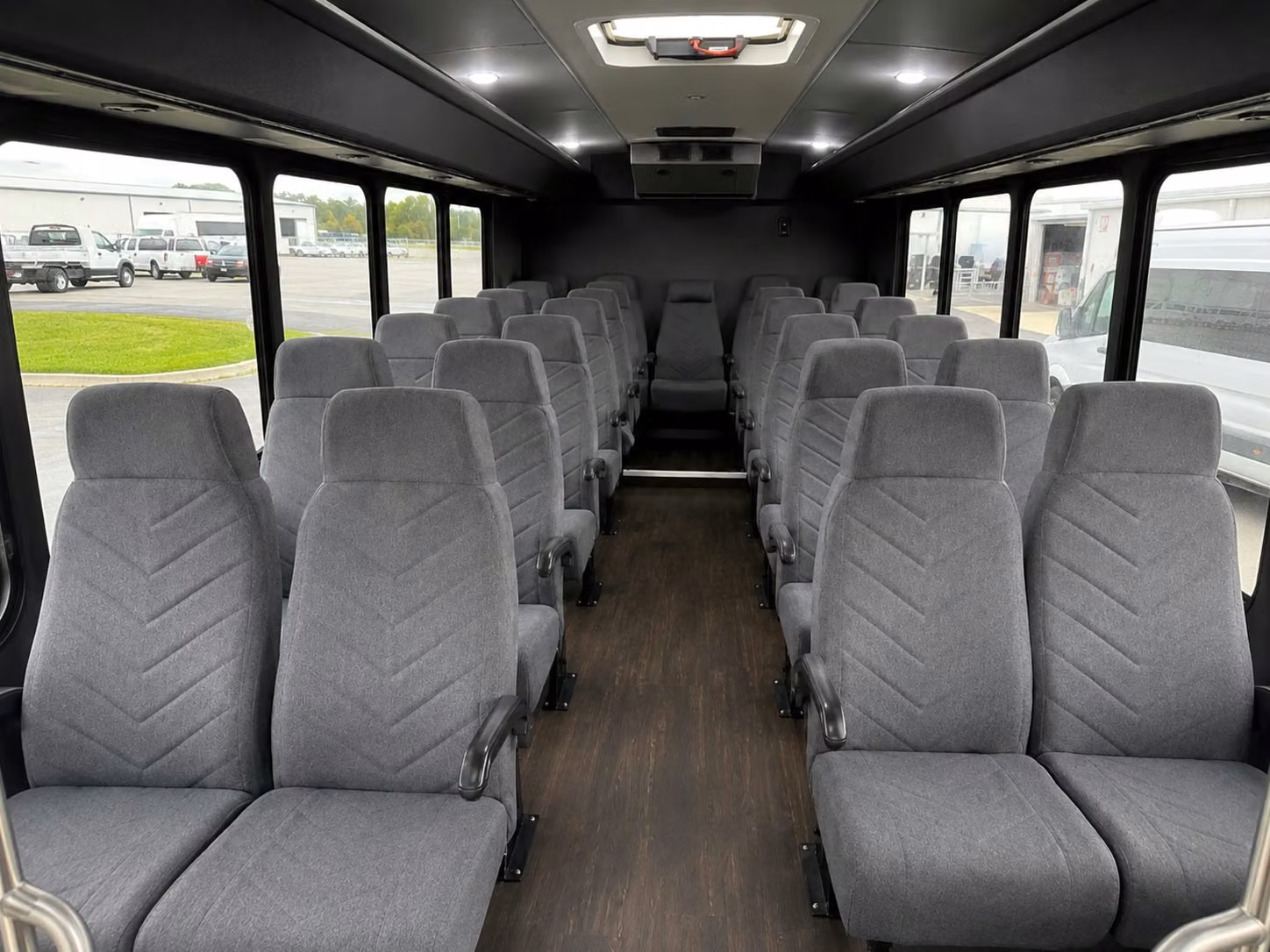 20 passenger minibus interior