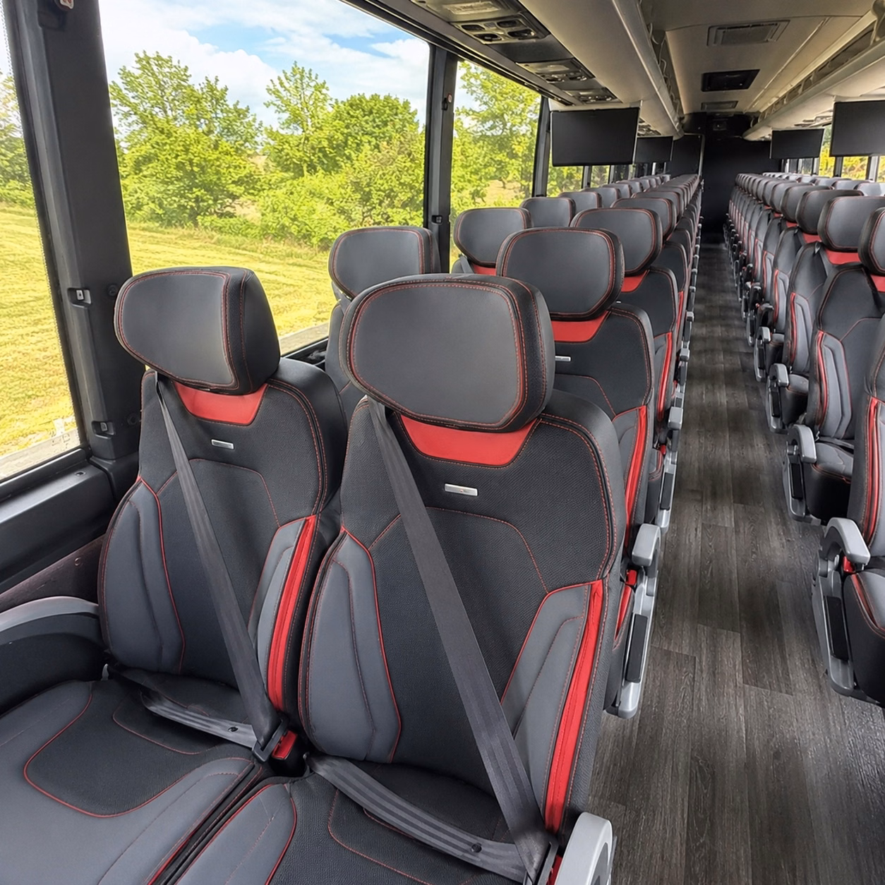 asheville charter bus rental