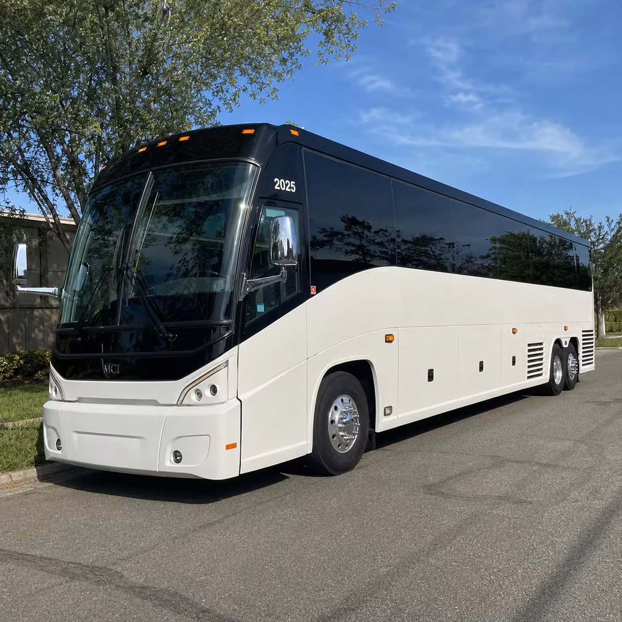 charter bus rentals for asheville music festival groups heading out of town