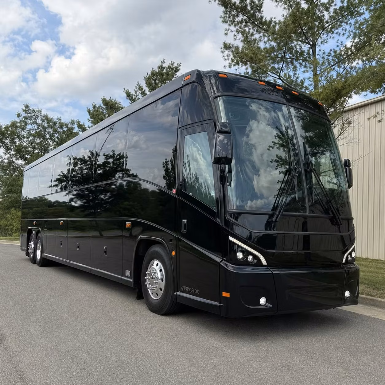 charter buses for military personnel transfers and training events across western north carolina