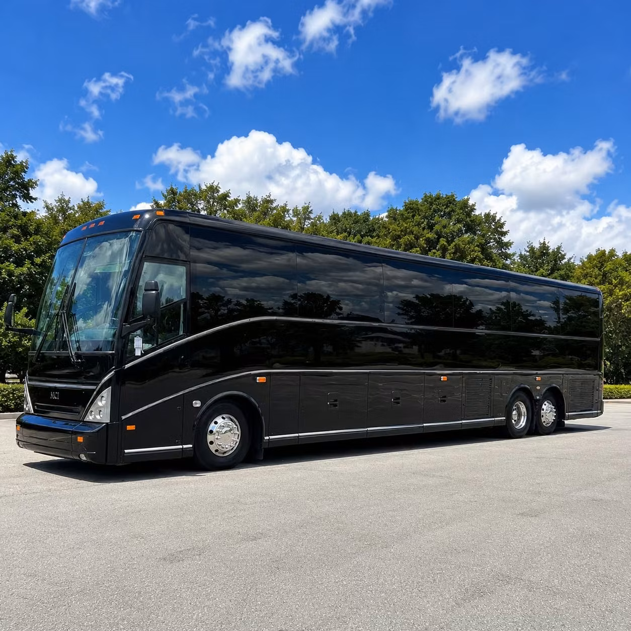 mountain music festivals and multi day events are easy with a charter bus