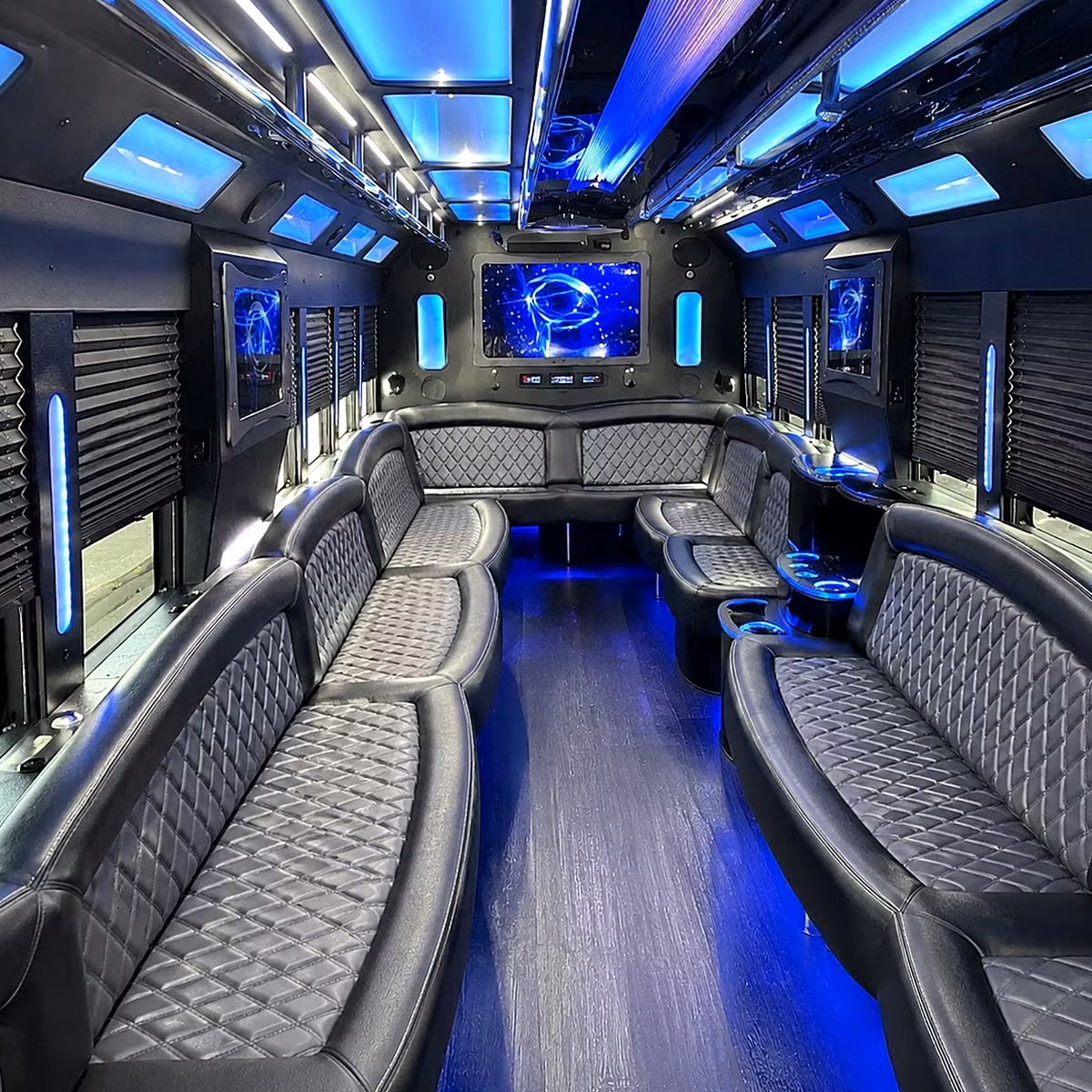 party bus interior
