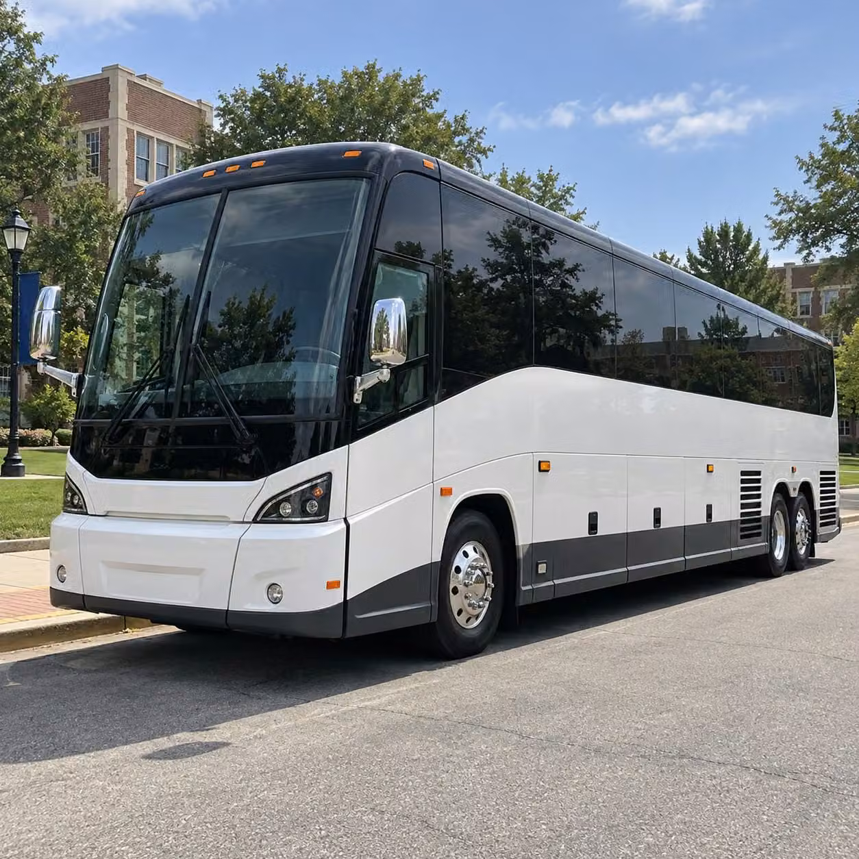 shuttle buses for asheville art and history field trips