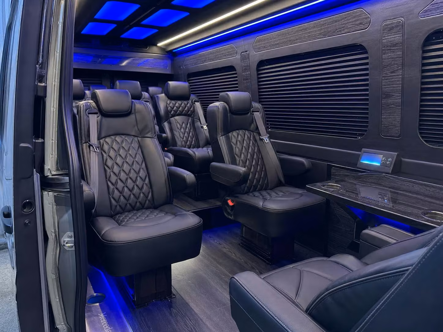 sprinter van transportation for groups and events across asheville